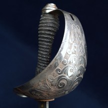 British WW1 1912 Pattern Cavalry Officers Sword 2nd Lt Frank DArcy Blofeld, 2nd Life Guards 17